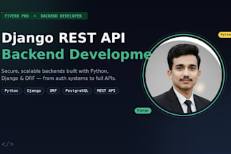 build a secure django rest API with jwt authentication
