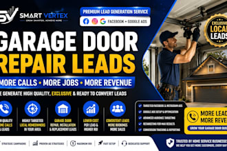 generate exclusive garage door repair leads using facebook ads