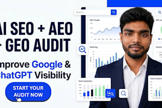 do ai SEO, aeo and GEO audit for google and ai, chatgpt visibility