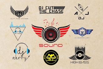 create an original rock,metal,dj or music band logo design