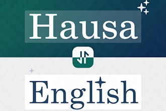 translate english to hausa and hausa to english accurately