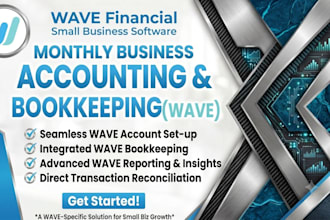 provide bookkeeping services in wave and xero