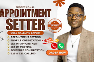 be your appointment setter commission based sales closer customer outreach