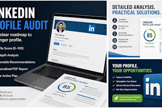 audit your linkedin profile and create a personalized growth strategy