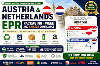do austria netherlands epr, packaging, weee and amazon compliance