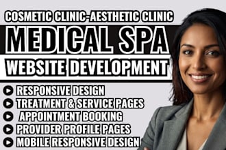 medical spa website, med spa website, aesthetic clinic website, cosmetic clinic