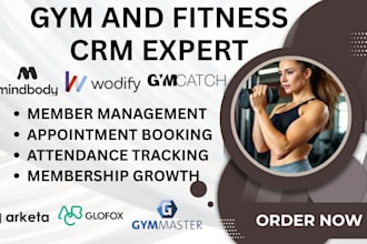 set up gym fitness  studio crm arketa gymmaster abc glofox arketa mindbody crm