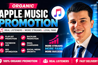 do organic apple music promotion, itunes, apple music playlist