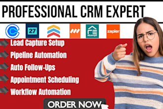 setup follow up boss CRM resimpli apex27 calendly zapier workflow automation