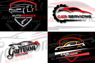 create amazing automotive logo design