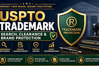 do uspto trademark search, trademark clearance, and brand protection