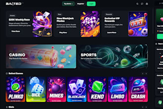 create crypto casin with slot wallet custom games and provably fair