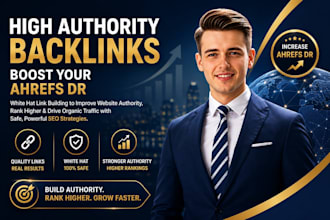 increase ahrefs domain rating DR 70 plugs high authority seo backline moz da ft