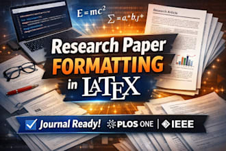 format your research paper in latex for plos one ieee