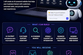 build an ai powered website