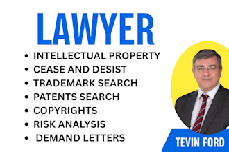 be intellectual property, trademark, patent and copyright infringement lawyer