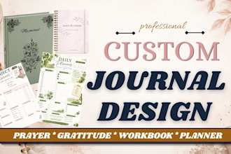 do canva prayer journal, fillable journal, printable workbook, digital planner