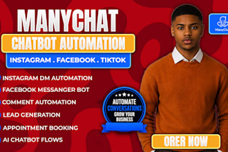 fix manychat automation, broken flows, triggers and chatbot issues