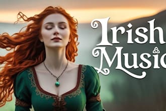 produce quality scottish celtic music with bagpipe uilleann pipes, harp ,violin
