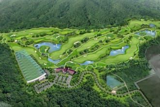 create realistic 3d golf course and golf resort designs