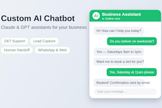 build a claude ai assistant trained on your business documents