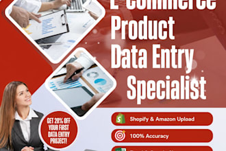 do expert shopify and amazon product data entry