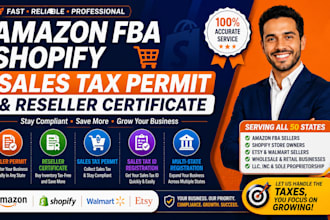 register your amazon fba shopify sales tax permit and reseller certificate