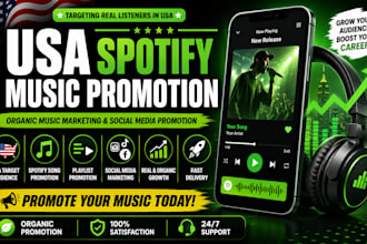 do spotify promotion and spotify music promotion with social marketing