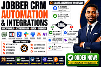 setup jobber clickfunnels automate activecampaign slack calendly email sequences
