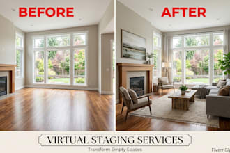 real estate virtual staging, virtual renovation, home, property virtual staging
