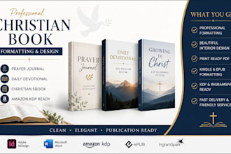 format christian ebook, book formatting, novel formatting, kindle formatting