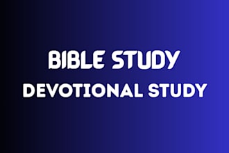 write bible study guides, devotionals, and christian content