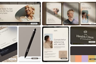 brand style guideline, logo design and branding kit corporate brand identity