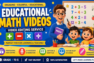 math video editing for kids