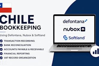 do chile bookkeeping using defontana, nubox, and softland