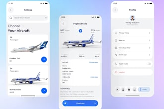build a custom flight booking app, flight agent app, flight ticket booking app