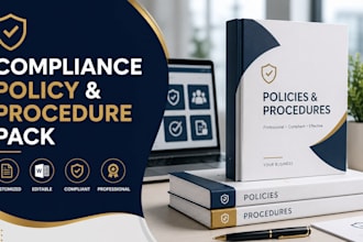 create professional compliance policy and procedure manuals