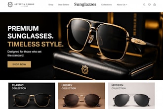 design sunglasses shopify store eyeglasses store eyewear store fashion website