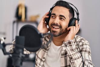 be your male singer songwriter in spanish and in english as a ghost producer