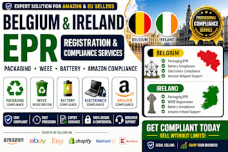 do belgium ireland epr, packaging, weee and amazon compliance