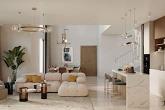 create sketchup 3d modelling virtual commercial interior render