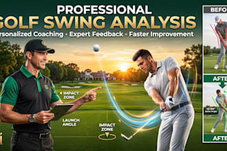 provide professional online golf coaching and swing improvement