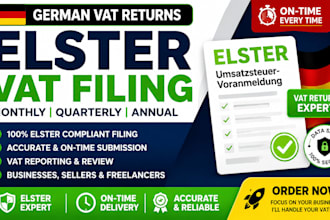 file german vat returns monthly quarterly annual for businesses through elster