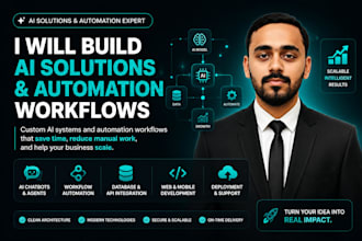 build custom ai automation workflows and saas solutions for your business
