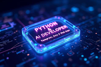 develop custom web scraper and python automation script