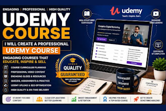 udemy online course promotion squarespace thinkific course marketing SEO