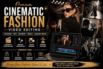 edit cinematic fashion backstage videos and bts reels