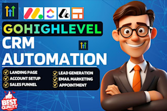 automate gohighlevel monday clickup attio and streak CRM workflows automation