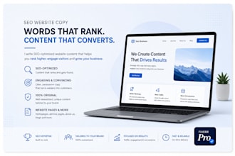 write SEO website copy that converts visitors into customers