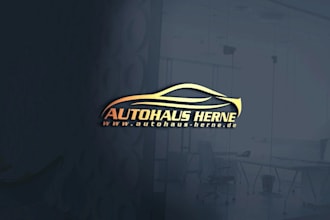 do luxurious automotive, repair, motor car logo